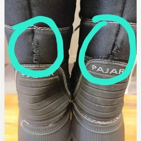 Pajar Ranger Black Snow Boots Removable Insoles Size 42 - Picture 10 of 10
